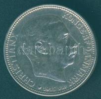 Dánia 1915. 2K Ag "X. Krisztián" T:3 kis k., kis ph.