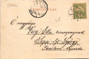 1902 Brassó, Kronstadt, Brasov; római katolikus főgimnázium. Müller Gyula kiadása / Roman Catholic s...