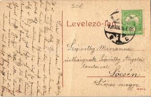 1909 Brassó, Kronstadt, Brasov; Árvaház utcai kapu. W. L. 133. / Thor is der Waisenhausgasse / gate ...