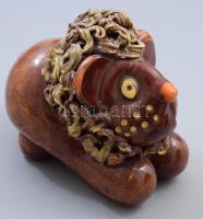 Kovács Gyula (1945-2004): Mese oroszlán. Felületi sérülésekkel, jelzés nélkül, 21x15 cm