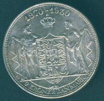 Dánia 1930. 2K Ag "IX. Krisztián születésnapja" T:1