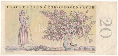 Csehszlovákia 1949. 20K "A 14 730662" T:F
Czechoslovakia 1949. 20 Korun "A 14 730662...