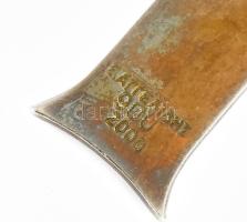 Konstantinápolyi Ökumenikus Patriarchátus aranyozott ezüst (Ag) nyaklánc aranyozott ezüst (Ag) feszü...