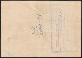 1945 (2. díjszabás) Nyomtatvány 2P portóval