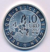 Belgium 2012. 10E Ag "Baron de Coubertin" tanúsítvánnyal T:AU (eredetileg PP), ujjlenyomat...