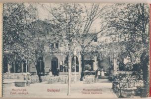 Budapest XIII. Margitsziget - régi képeslap füzet 16 képeslappal