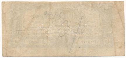 1860. 10kr "K. K. Hauptmünzamt für Silberscheidemünze" vízjeles papíron T:F / Austrian Emp...