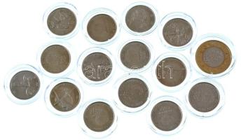 Japán 2018-2020. 100Y Cu-Ni bevonatú Cu "Tokyo 2020 - Olimpia" (14xklf) kapszulában + 2020. 500Y bimetál "Tokyo 2020 - Mennydörgés Istene" kapszulában T:AU, sérült kapszula Japan 2018-2020. 100 Yen Cu-Ni clad Cu "Tokyo 2020 - Olympics" (14xdiff) in capsule + 2020. 500 Yen bimetallic "Tokyo 2020 - Thunder God" in capsule C:AU, broken capsule