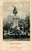 1901 Miskolc, Kossuth szobor. Gedeon A. kiadása