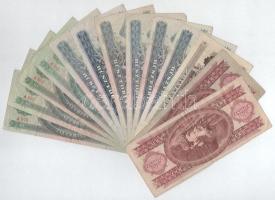 1962-1992. 10Ft-100Ft (13db, 8xklf) T:F,VG