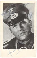 Emmerich Schrenk (1915-1988) osztrák színész dedikált fotója