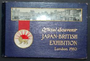 1910 Londoni Japán- Brit kiállítás hivatalos emlékfüzet