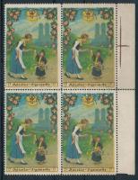 Kunstier levélzáró négyestömb