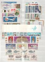 50 klf postatiszta sor + 410 db képes bélyeg 2 db A/4-es berakólap 3 oldalán