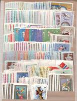 50 klf postatiszta sor + 410 db képes bélyeg 2 db A/4-es berakólap 3 oldalán