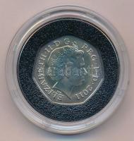 Nagy Britannia 2011. 50p Cu-Ni "2012 Nyári Olimpia, London - Asztalitenisz" csavarozható k...