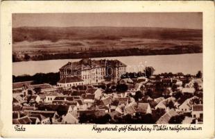 Tata, Tata-Tóváros; Kegyesrendi gróf Esterházy Miklós reálgimnázium. Lindenberg Adolf kiadása (Rb)