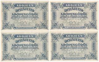 1946. 500.000AP (4x) T:AU,XF Adamo P52A