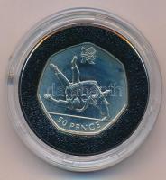 Nagy Britannia 2011. 50p Cu-Ni "2012 Nyári Olimpia, London - Cselgáncs" csavarozható kapszulában T:AU, pici patina Great Britain 2011. 50 Pence Cu-Ni "2012 Summer Olympics, London - Judo" in screwable capsule C:AU, small patina Krause KM#1184a