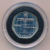 Nagy Britannia 2011. 50p Cu-Ni "2012 Nyári Olimpia, London - Labdarúgás" csavarozható kapszulában T:AU, pici patina Great Britain 2011. 50 Pence Cu-Ni "2012 Summer Olympics, London - Football" in screwable capsule C:AU, small patina Krause KM#1193a