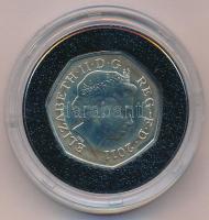 Nagy Britannia 2011. 50p Cu-Ni "2012 Nyári Olimpia, London - Tenisz" csavarozható kapszulá...