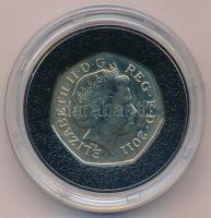 Nagy Britannia 2011. 50p Cu-Ni "2012 Nyári Olimpia, London - Vitorlázás" csavarozható kaps...