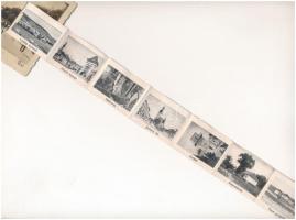 Kőszeg, Fő tér. leporellólap 10 kis képpel (felületi sérülés / surface damage)