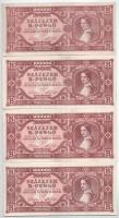 1946. 100.000BP (4x) T:F közte szép papír Adamo P36