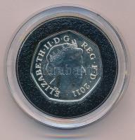 Nagy Britannia 2011. 50p Cu-Ni "2012 Nyári Olimpia, London - Atlétika" csavarozható kapszu...