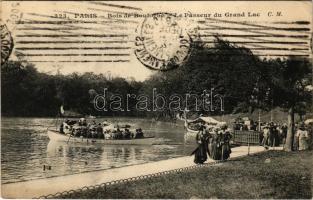 1910 Paris, Bois de Boulogne, Le Passeur du Grand Lac (EK)