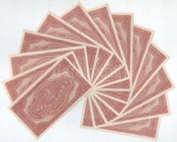 1920. 2K (13db) közeli sorszámok "2aa 004 476.902" és "2aa 004 476.990" között T...