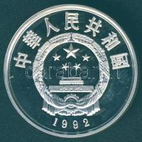 Kína 1992. 5Y Ag "Marco Polo" T:PP csak 12.000 db!