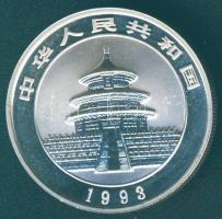 Kína 1993. 5Y Ag "Panda" T:PP