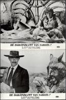 cca 1989 előtt készült, ,,Hé barátom, itt van Sabata!" című olasz film jelenetei és szereplői, ...