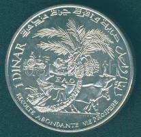 Tunézia 1970. 1D Ag "Bourguiba - FAO" T:1