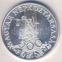 1989. 500Ft Ag "Védd a gyermeket" T:BU Csak 10.000db!