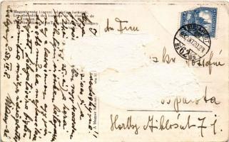 1932 Magyarország trianoni lehetetlen határáról. Zemplén vm. Sátoraljaújhely: a csehek által hajózha...