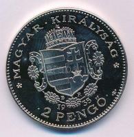 2019. "75 éves a forint - Mátyás király 1000Ft-on és 100 pengőn" Ni emlékérem, dimenziós h...