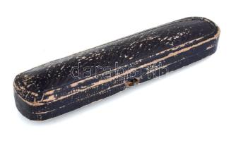 Antik bécsi szipka, eredeti jelzett tokjában