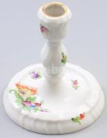 cca 1900-1905 Herendi óherendi virágmintás lámpatest, jelzett, m: 15 cm