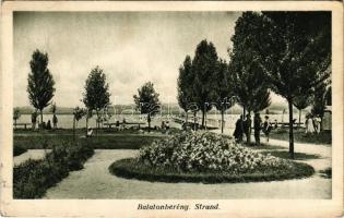 1941 Balatonberény, strand (EK)