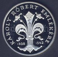 1992. 500Ft Ag "Károly Róbert" T:PP