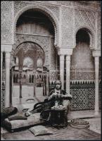 cca 1880 Spanyolországi felvétel, jelzés nélkül, 1 db modern nagyítás, 21x15 cm