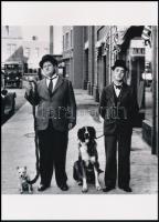 cca 1927 Stan és Pan - az ellentétek komikusai, 1 db modern nagyítás, jelzés nélkül, 21x15 cm