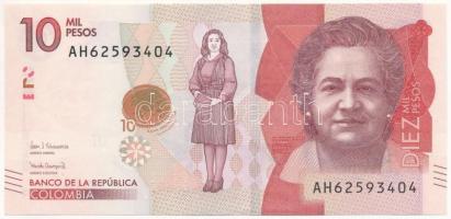 Kolumbia 2019. 10.000P "AH62593404" T:AU Columbia 2019. 10.000 Pesos "AH62593404" C:AU Krause 460.