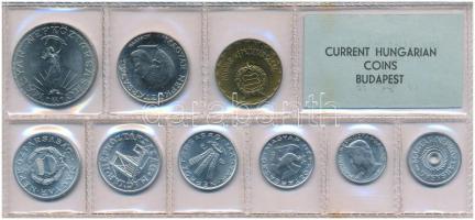 1978. 2f-10Ft (9xklf) érmés forgalmi sor fóliatokban T:UNC patina Adamo FO11