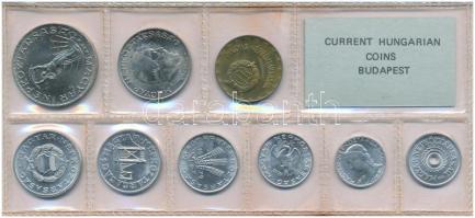 1979. 2f-10Ft (9xklf) érmés forgalmi sor fóliatokban T:UNC patina Adamo FO12