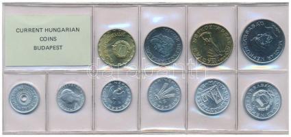 1988. 2f-20Ft (10xklf) érmés forgalmi sor fóliatokban T:UNC patina Adamo FO21