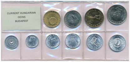 1989. 2f-20Ft (10xklf) érmés forgalmi sor fóliatokban T:UNC patina Adamo FO22