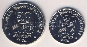 1985. 20Ft + 100Ft "FAO" pár T:BU